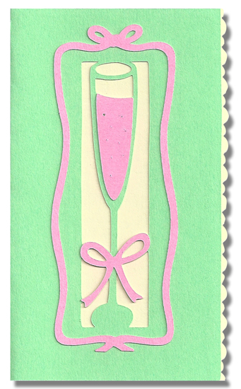 Wedding Glass Tall